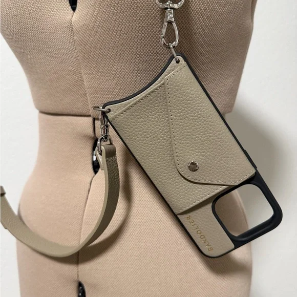 Bandolier Beige Phone Case with Strap - Picture 2 of 6